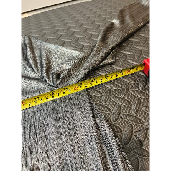 NEW SHOW ME YOUR MUMU Jenner Dress in Call Me‎ Disco Large Silver - Picture 8 of 9